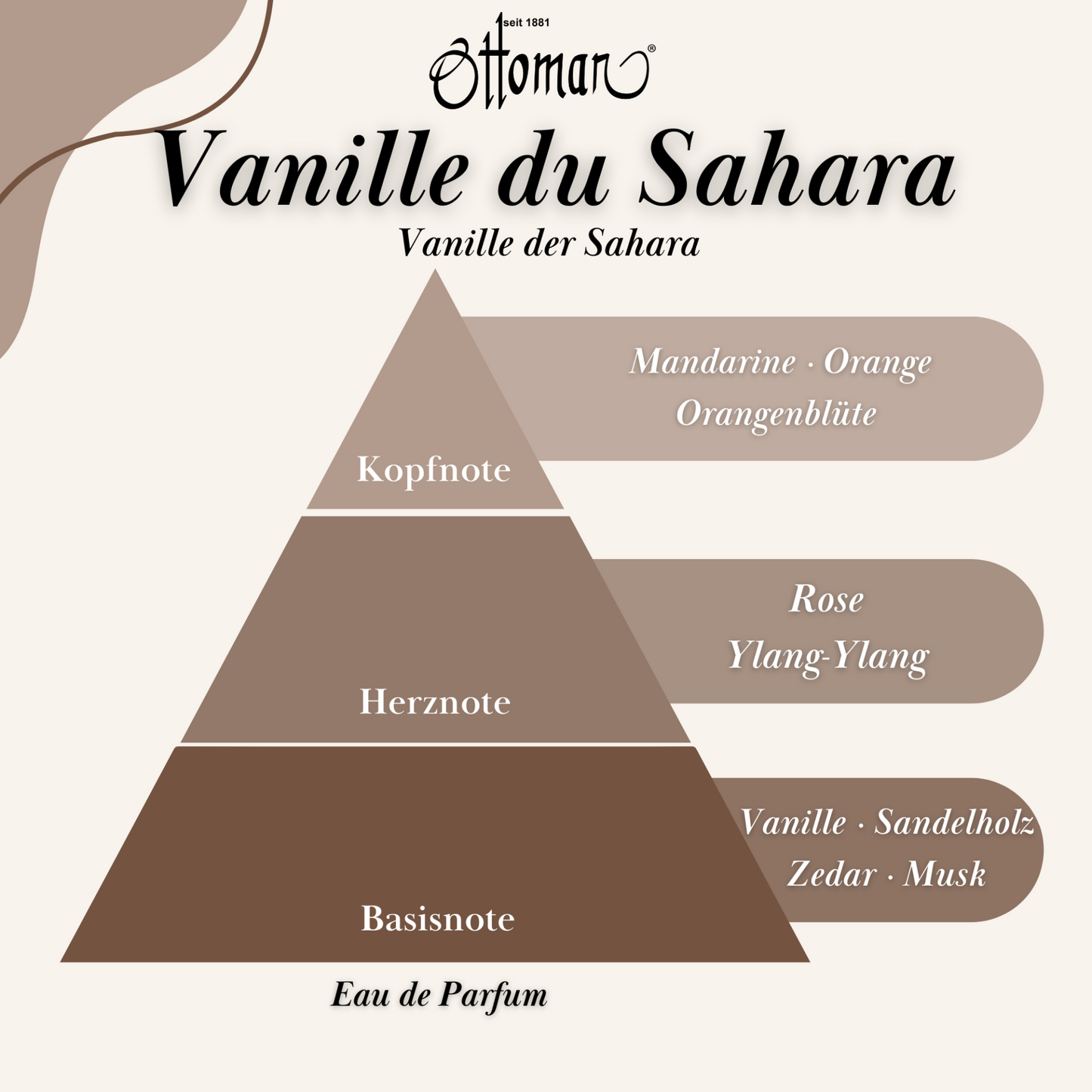 Parfum - Vanille du Sahara - 50 ml