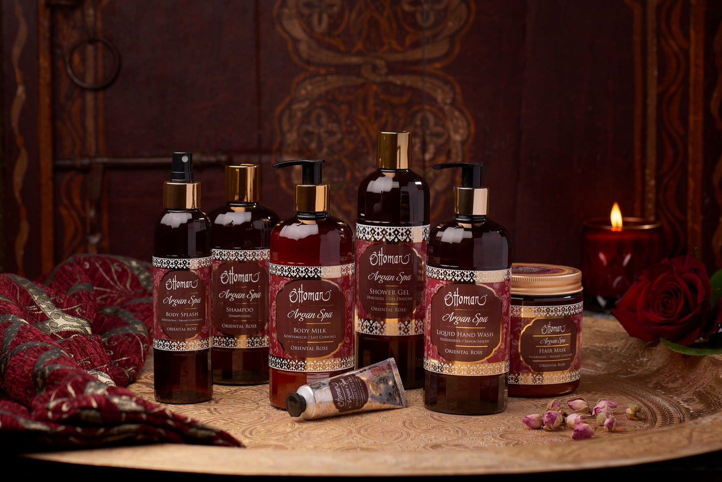 Argan Spa Flüssigseife - Oriental Rose